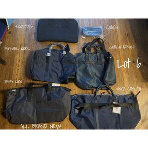 Stylish Duffle Bag by Michael Kors, Coach, Hugo Boss & More – Lot 6 Brand New